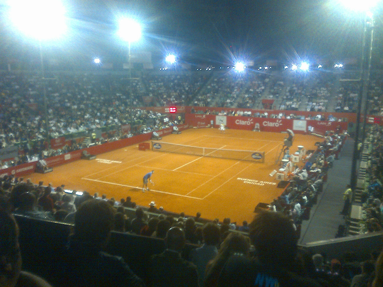 Ferrer y su gran noche ante Nalbandián