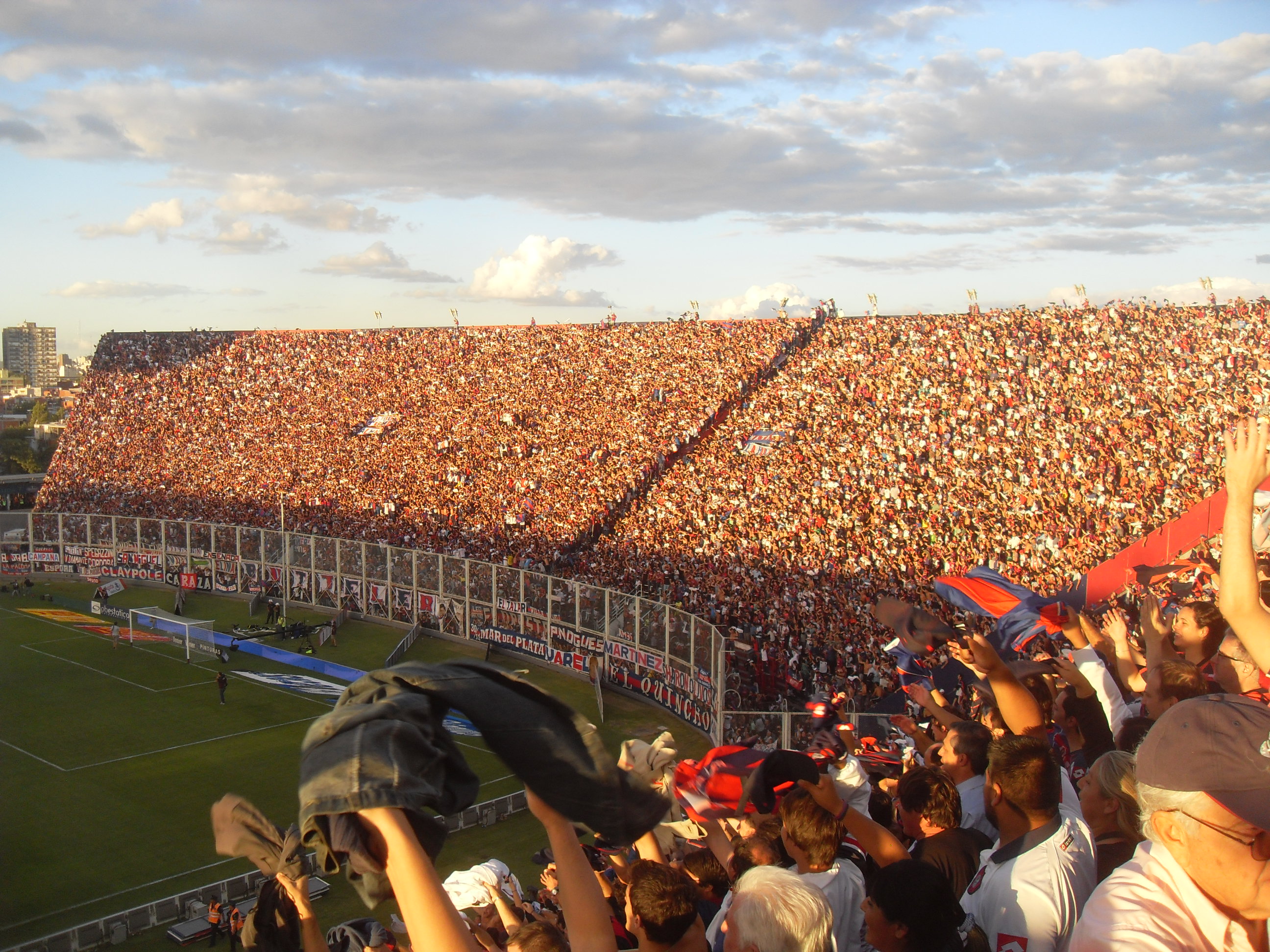 La gente de San lorenzo y una tarde inolvidable
