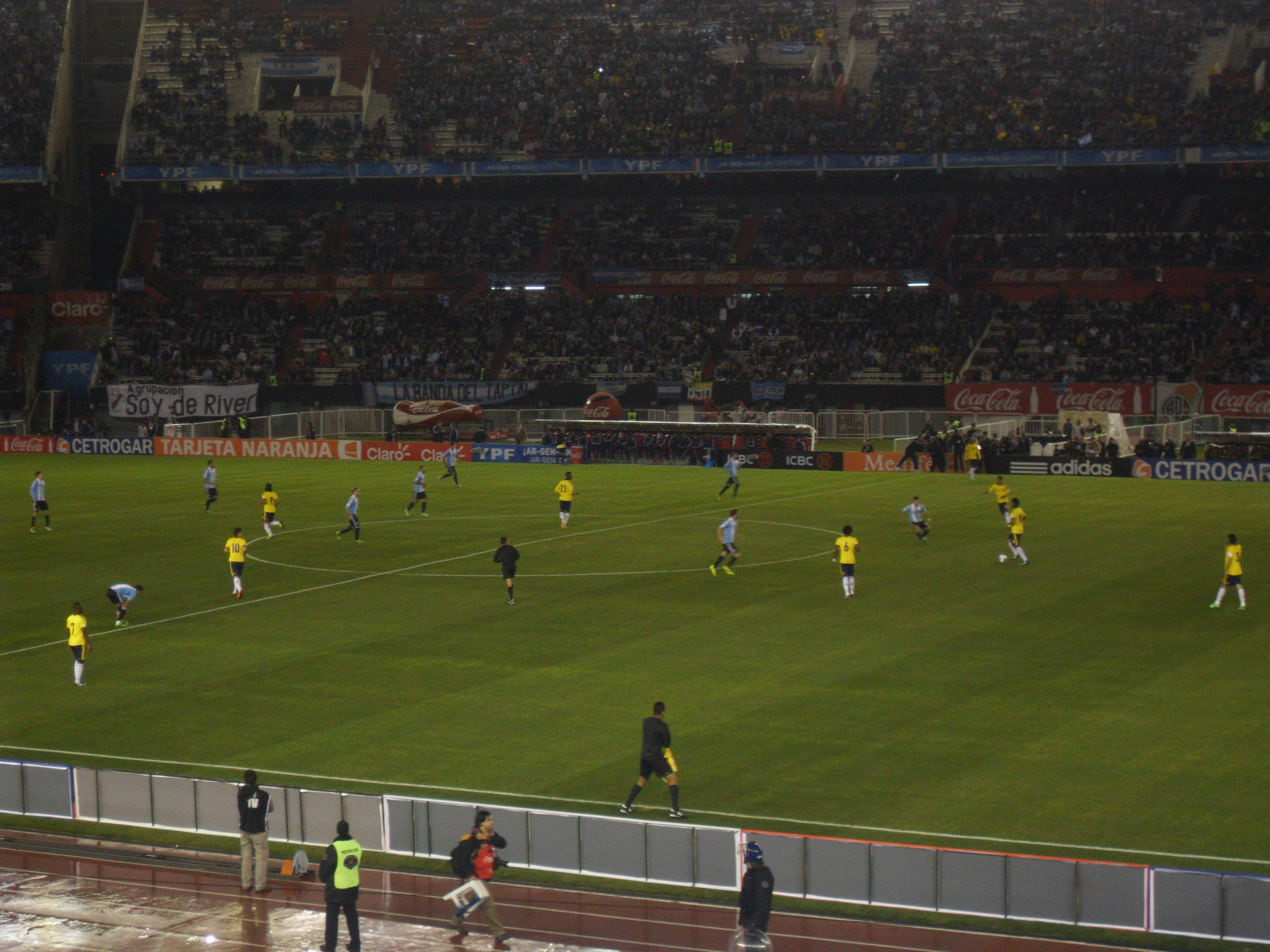 Argentina igualó ante Colombia