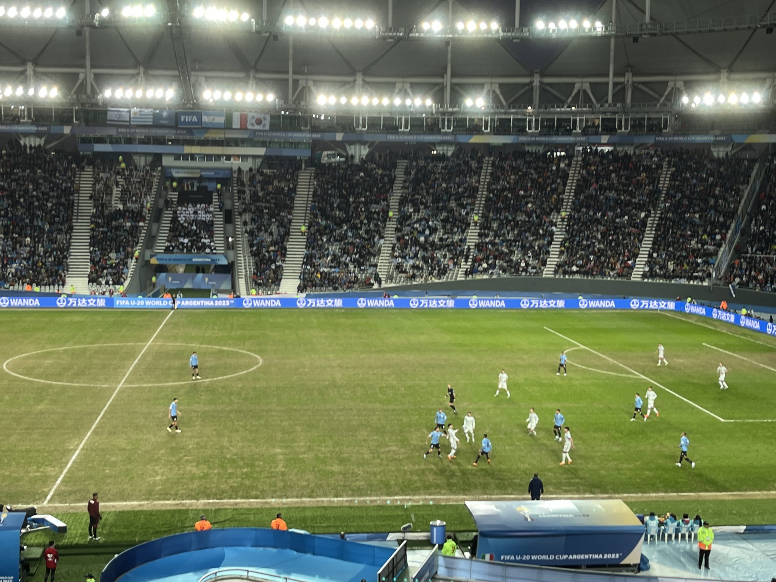 Mundial Sub 20: Uruguay debutó con una alta producción y una